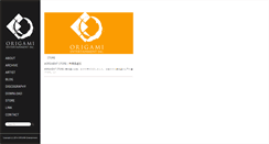 Desktop Screenshot of origami-ent.net
